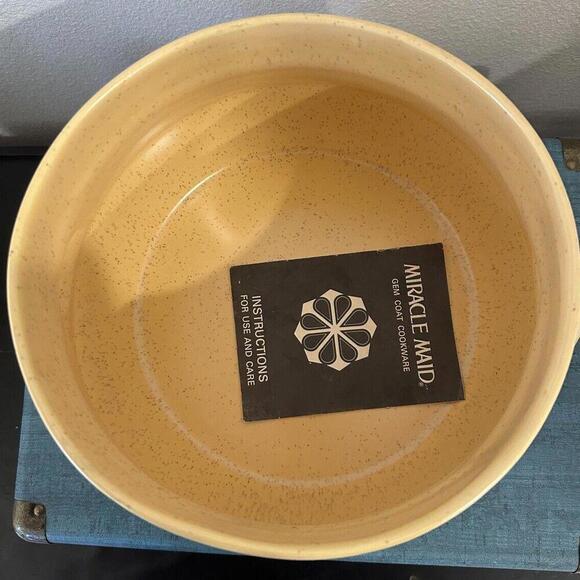 Miracle Maid Pottery Craft Butterfly 4 Qt Soup Stew Pot Dish Ovenware  8”‎ X 5” - Picture 4 of 5